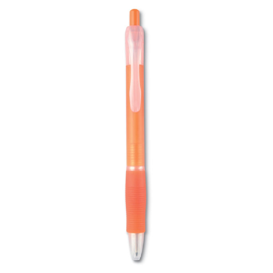 Długopis z gumowym uchwytem MANORS KC6217-29 pomarańczowy