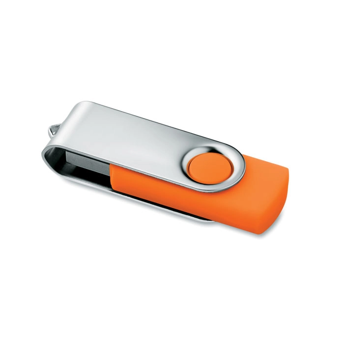 Techmate USB pendrive 4GB TECHMATE PENDRIVE MO1001-10 pomarańczowy
