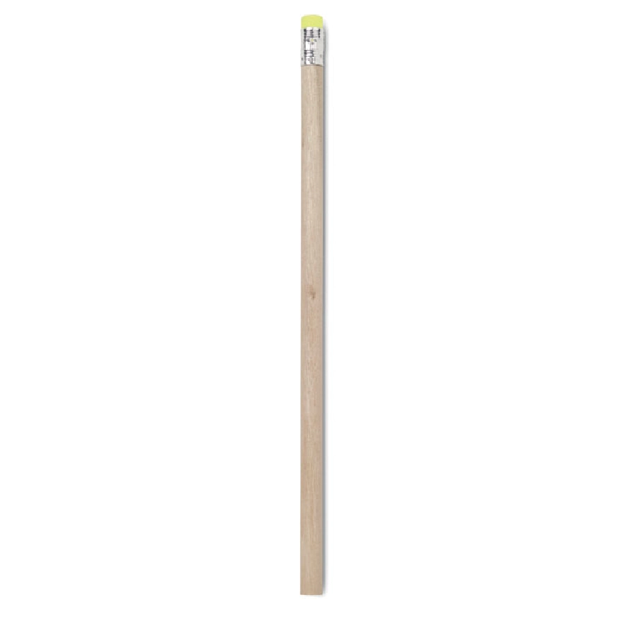 Ołówek z gumką STOMP MO2494-08 żółty