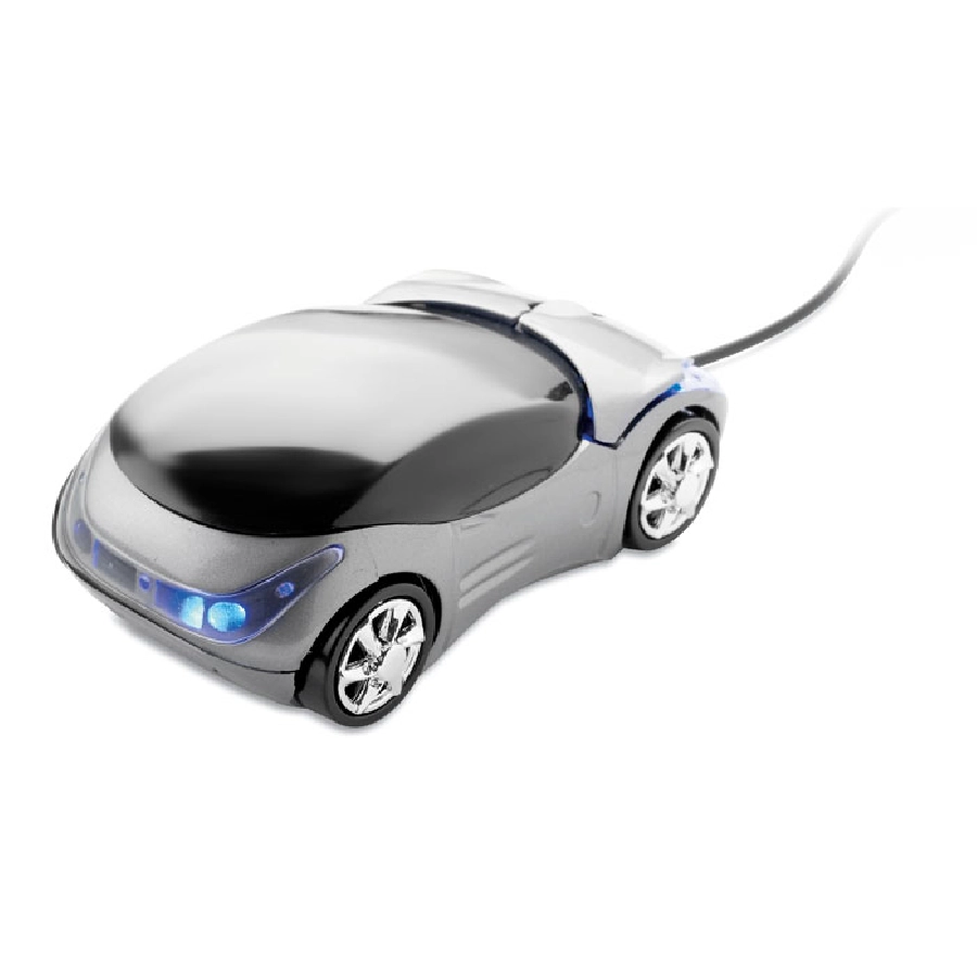 Mysz optyczna samochód MINIA MO7187-18 szary