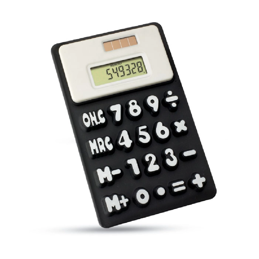 Kalkulator na baterię słoneczą MO7435-03 czarny