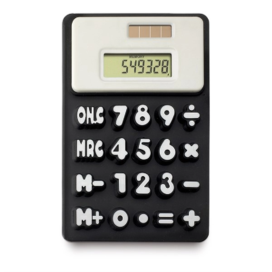 Kalkulator na baterię słoneczą MO7435-03 czarny