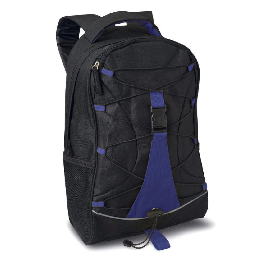Czarny plecak MONTE LEMA MO7558-04 niebieski
