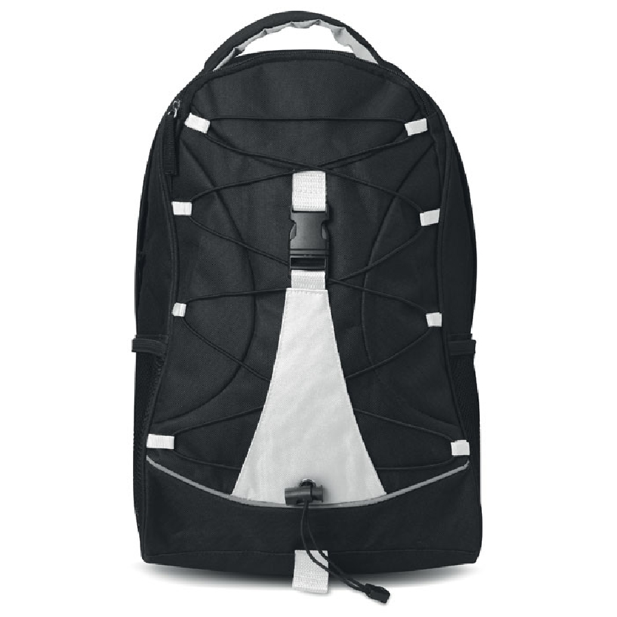 Czarny plecak MONTE LEMA MO7558-06 biały