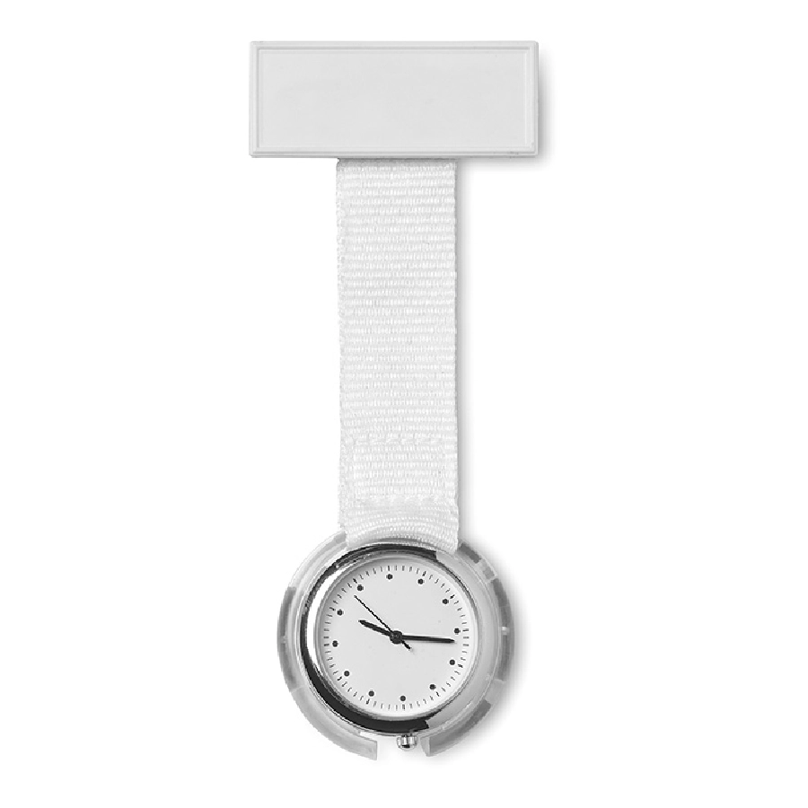 Analogowy zegar pielęgniarski NURSTIME MO7662-06 biały