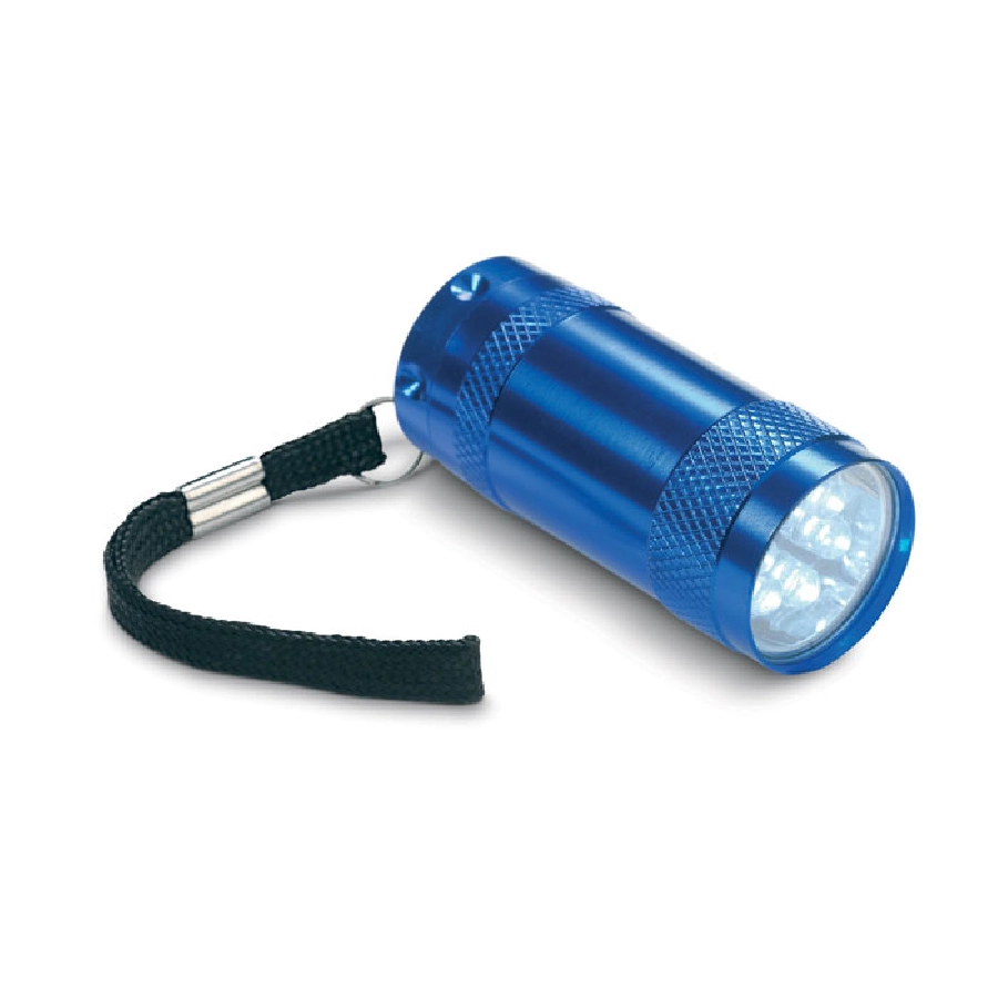 Aluminiowa mini latarka TEXAS MO7680-04 niebieski