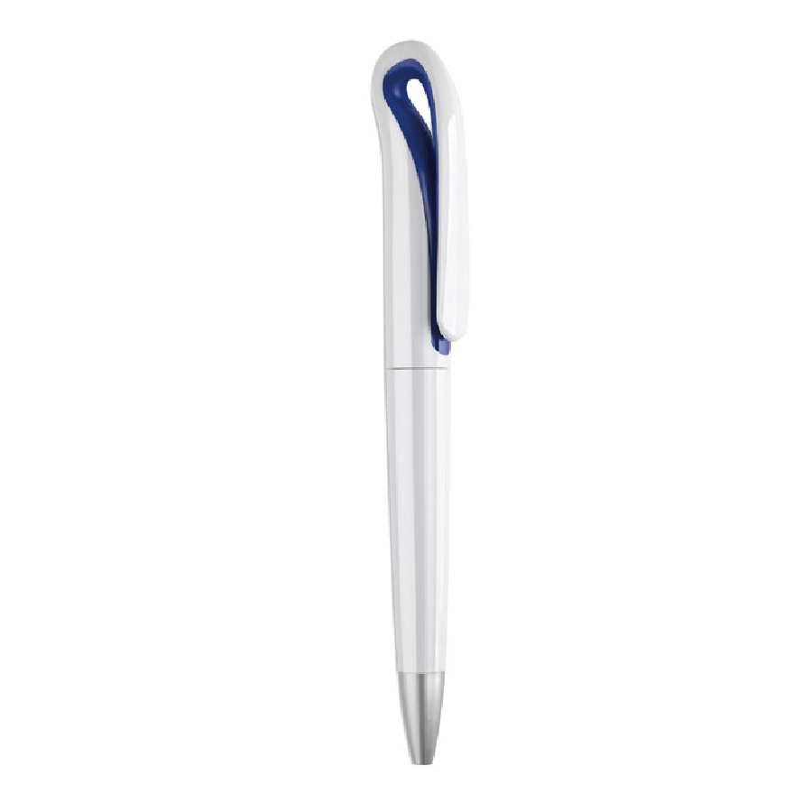 Przekręcany długopis ABS WHITESWAN MO7793-04 niebieski