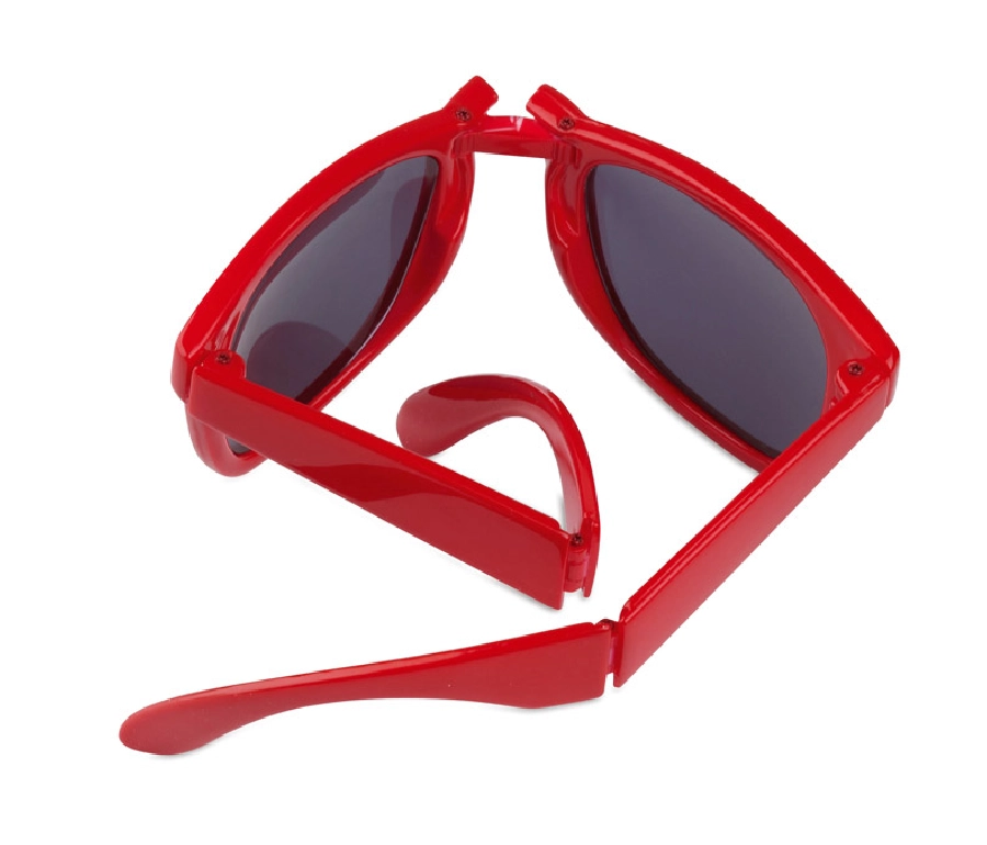 Składane okulary słoneczne AUDREY MO8019-05 czerwony