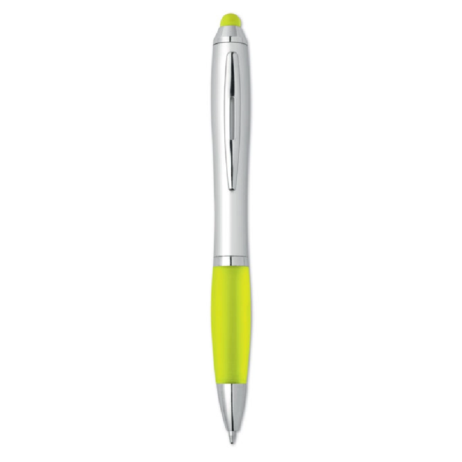 Rio Satynowy długopis RIOTOUCH MO8152-08 żółty