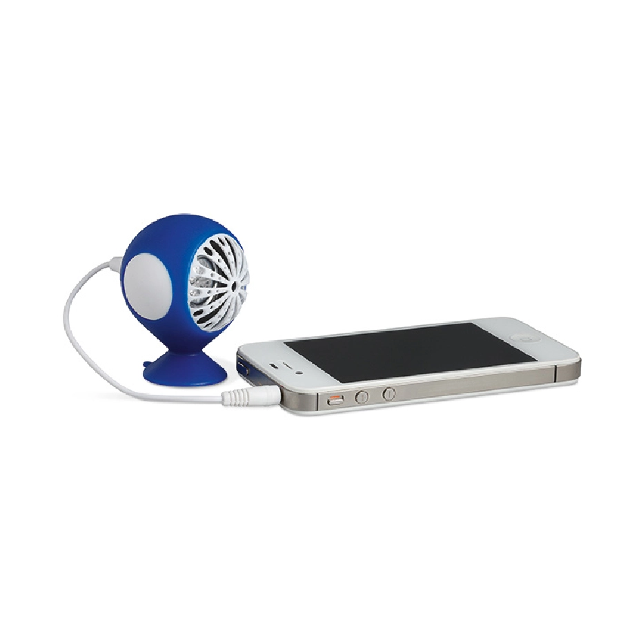 Silikonowy mini głośnik. CHELSEA MO8169-04 niebieski
