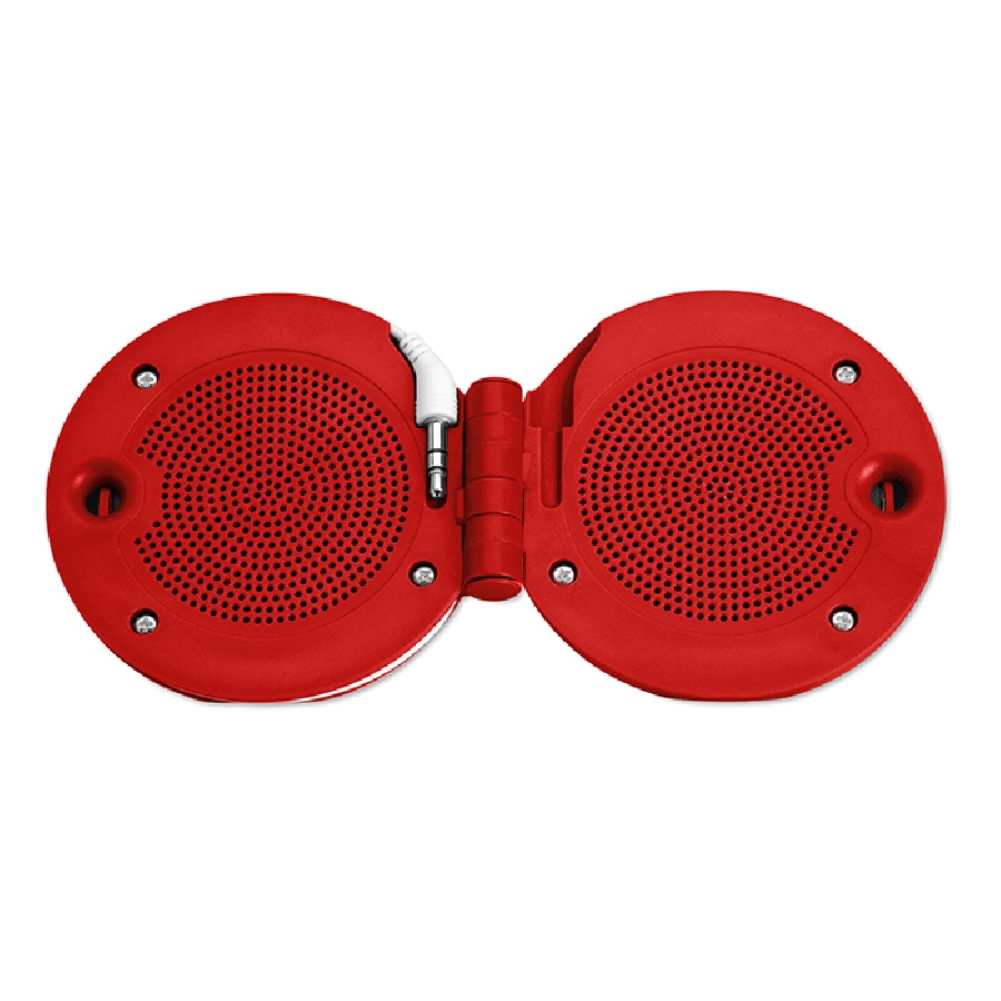 Głośnik stereo BALLAS MO8172-05 czerwony