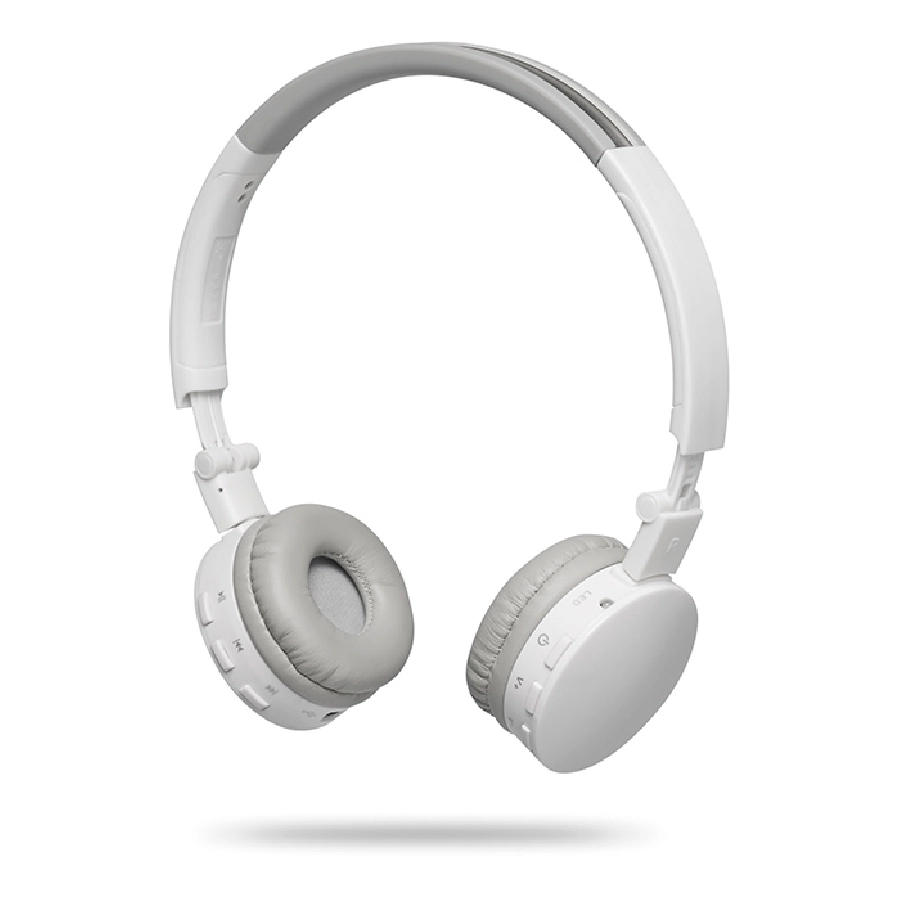 Słuchawki na bluetooth BASS MO8395-06 biały
