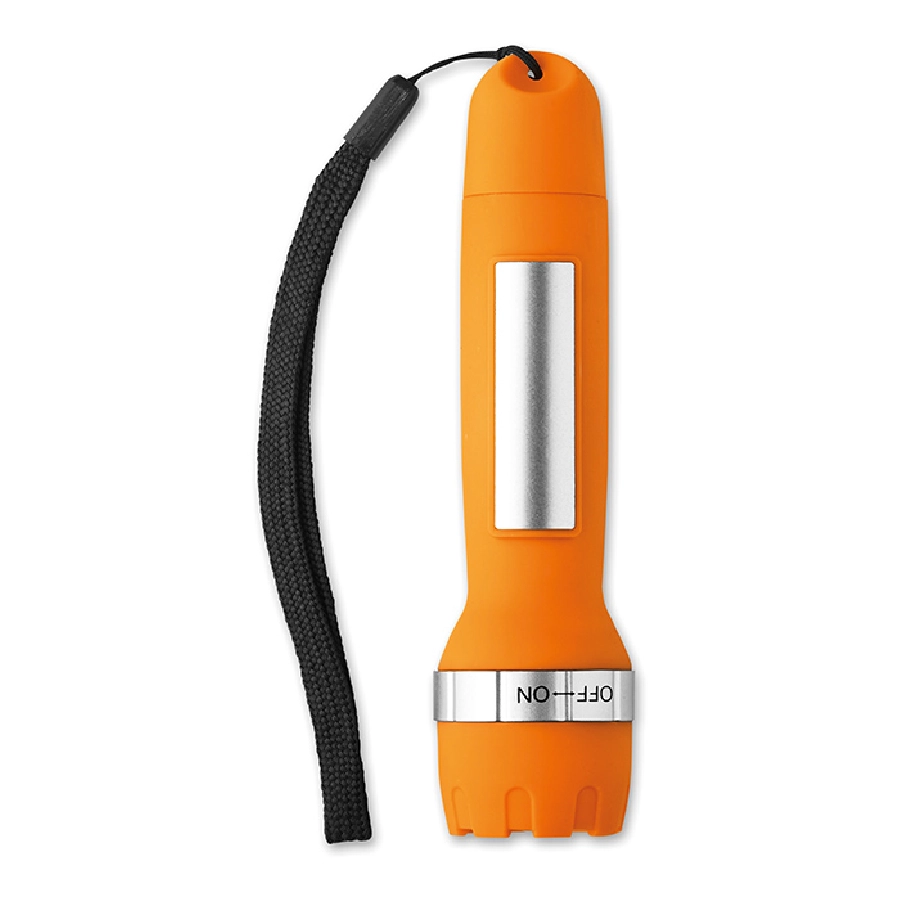 Latarka z akumulatorem na USB USB-TORCH MO8472-10 pomarańczowy