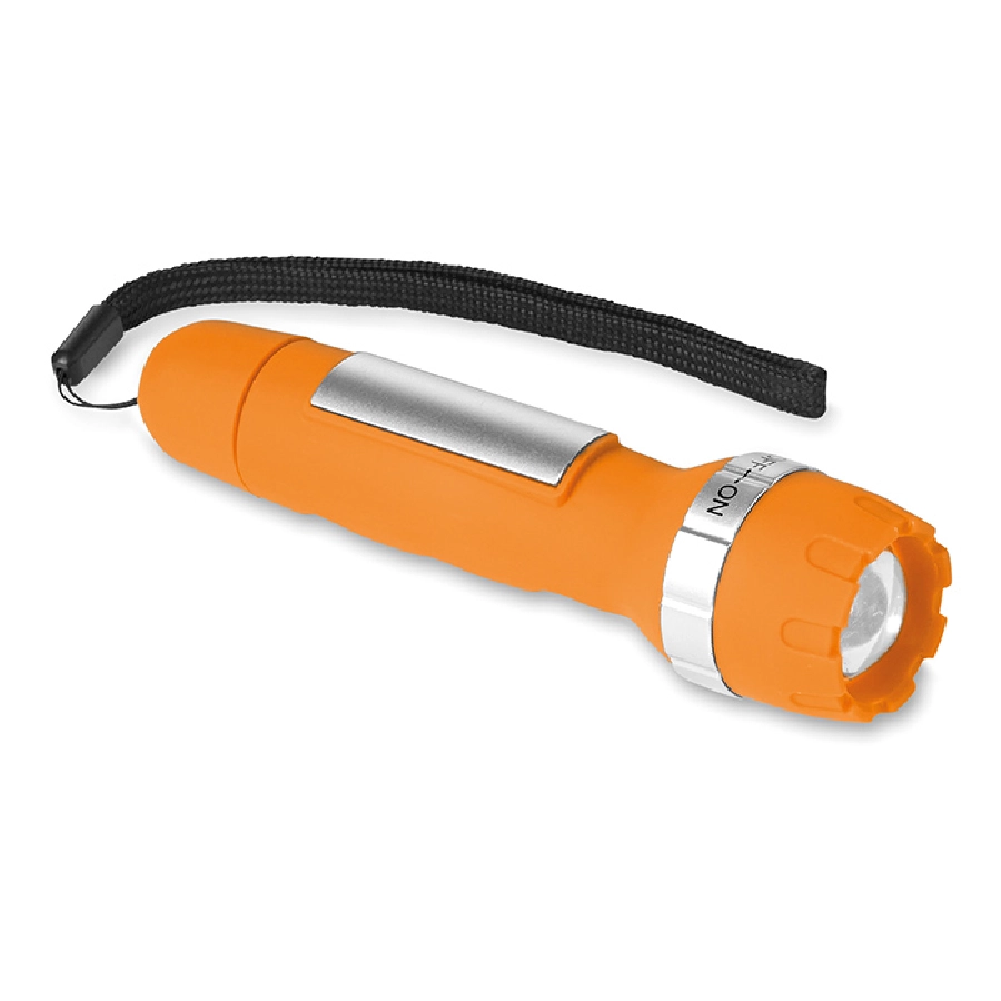Latarka z akumulatorem na USB USB-TORCH MO8472-10 pomarańczowy