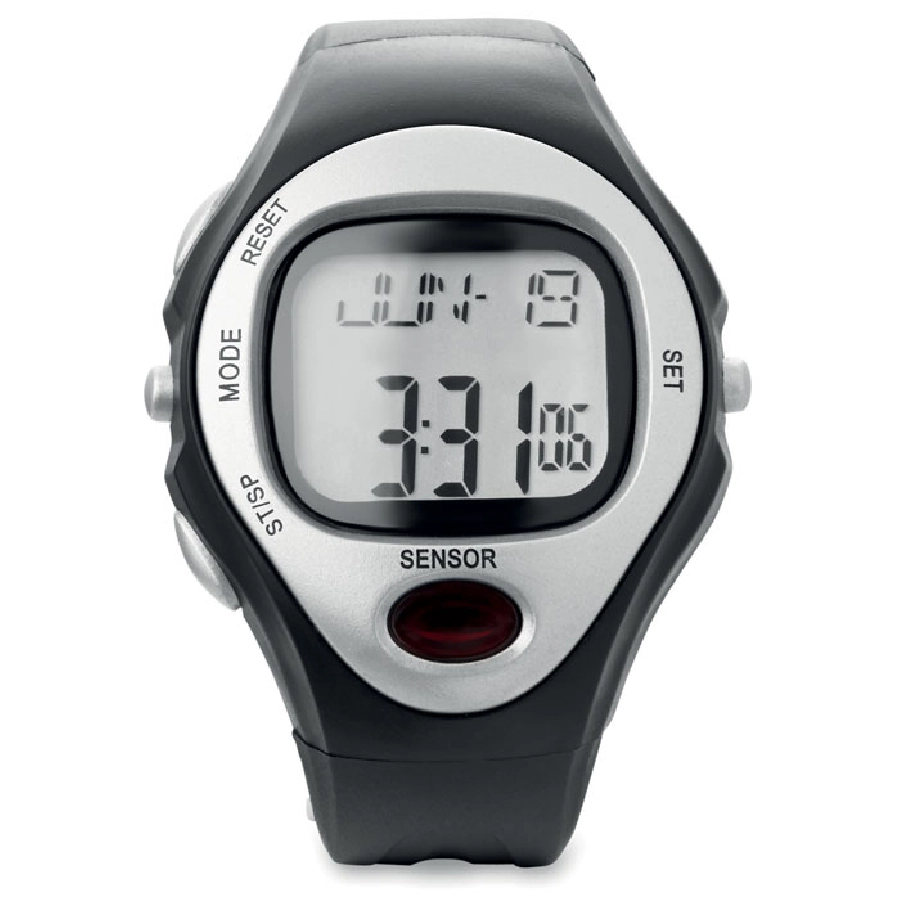Sportowy zegarek elektroniczny SPORTY MO8510-16 srebrny
