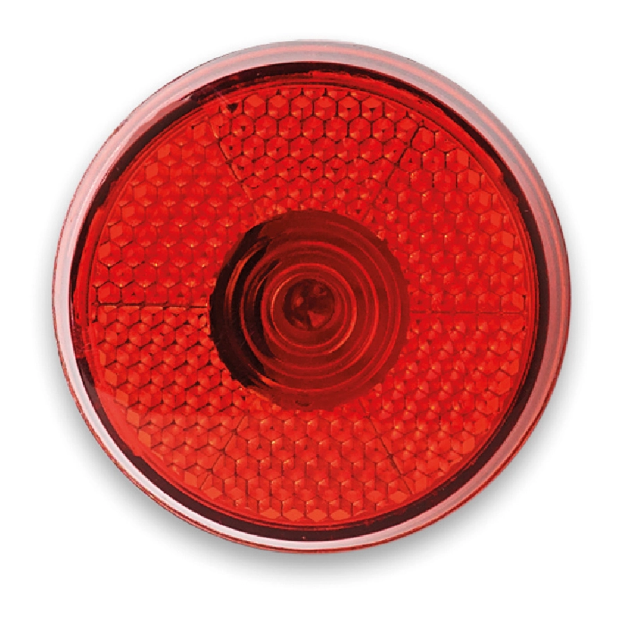Okrągła migająca lampka LED BLINKIE MO8516-05 czerwony