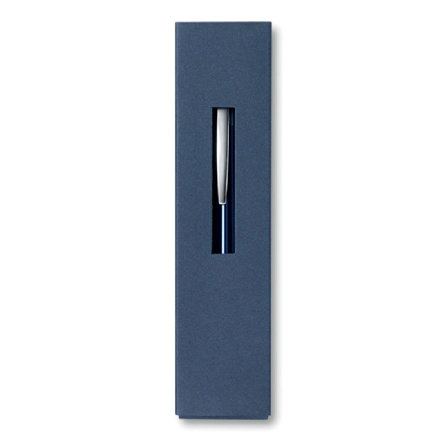 Długopis aluminiowy w pudełku THEBOX MO8522-04 niebieski