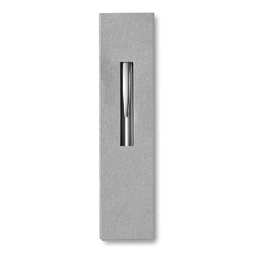 Długopis aluminiowy w pudełku THEBOX MO8522-16 srebrny
