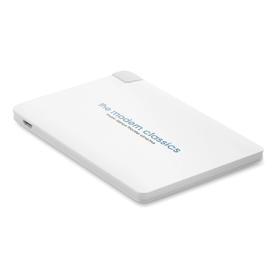 Powerbank karta kredytowa POWERCARD MO8570-06 biały
