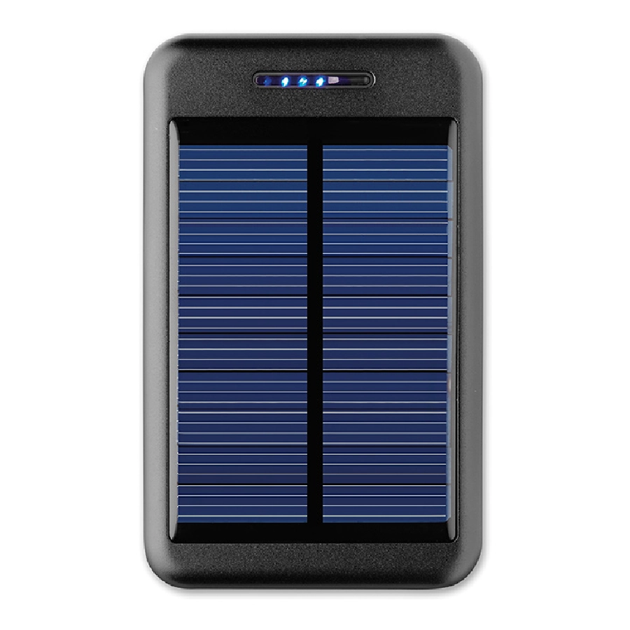 Powerbank z panelem słonecznym POWERSUN MO8573-03 czarny