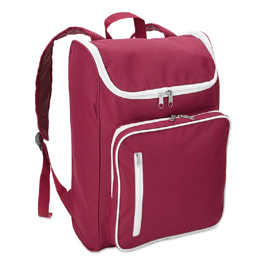 Wąski plecak na laptop 15 cali SLIMMY MO8577-02 czerwony