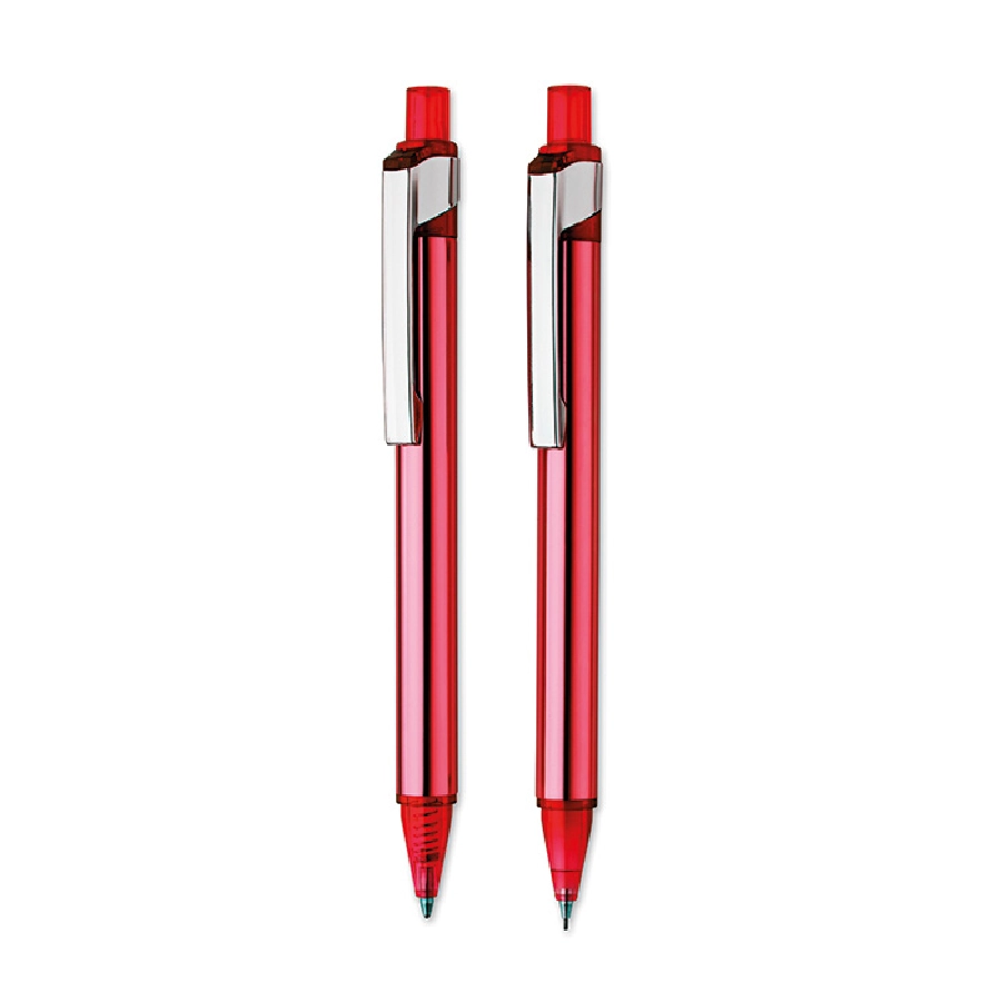 Zestaw się z długopisa i ołówk CARMEN MO8579-05 czerwony