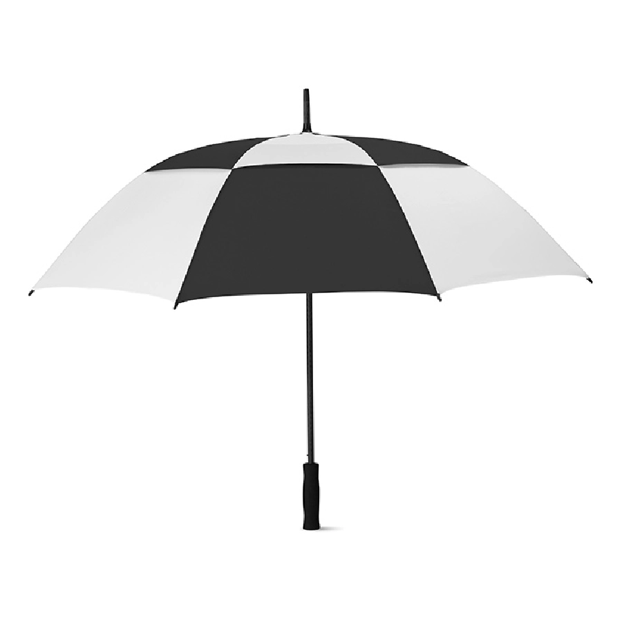 Dwukolorowy parasol 27 cali ISAY BICOLOR MO8582-03 czarny
