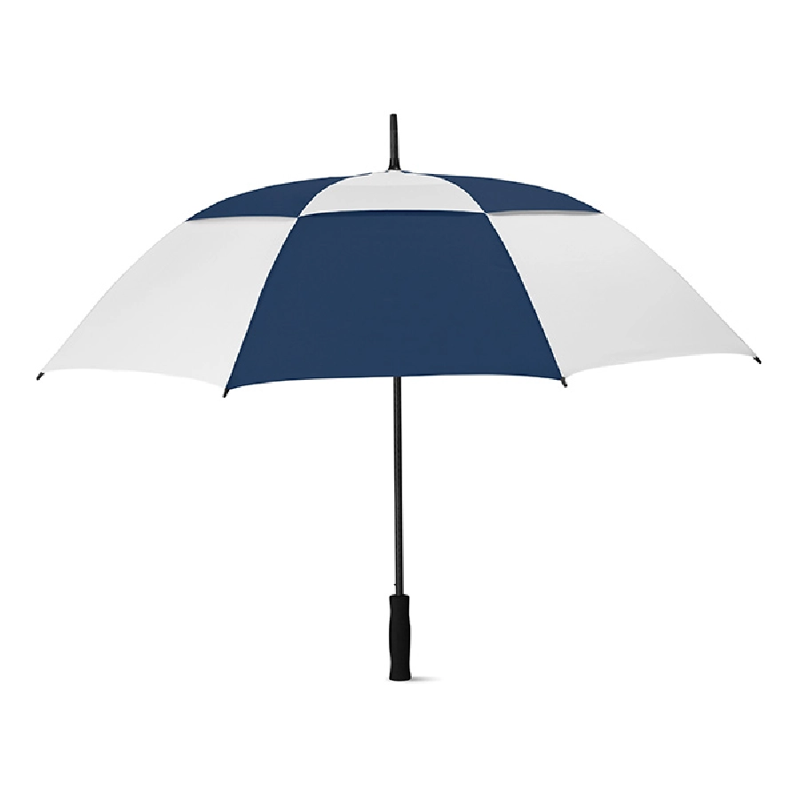 Dwukolorowy parasol 27 cali ISAY BICOLOR MO8582-04 niebieski