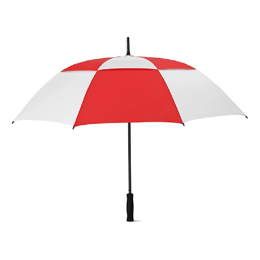 Dwukolorowy parasol 27 cali ISAY BICOLOR MO8582-05 czerwony