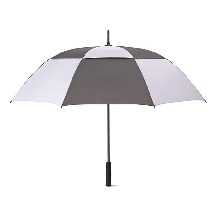 Dwukolorowy parasol 27 cali ISAY BICOLOR MO8582-07 szary