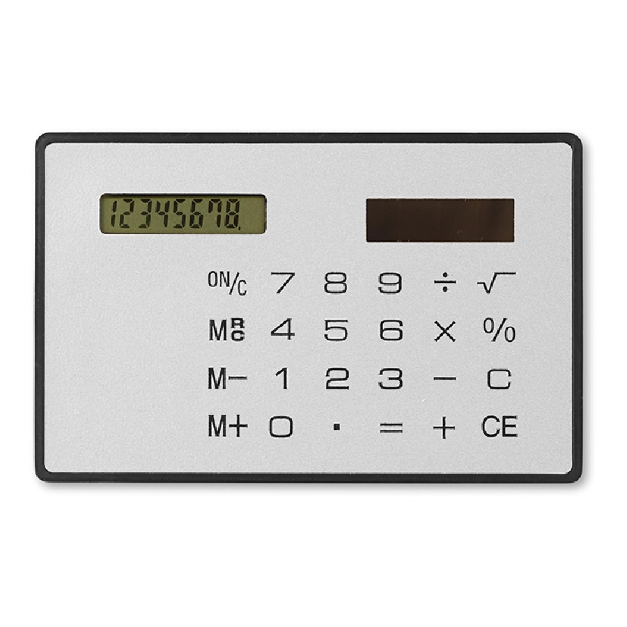 Płaski kalkulator THINNY MO8615-14 srebrny
