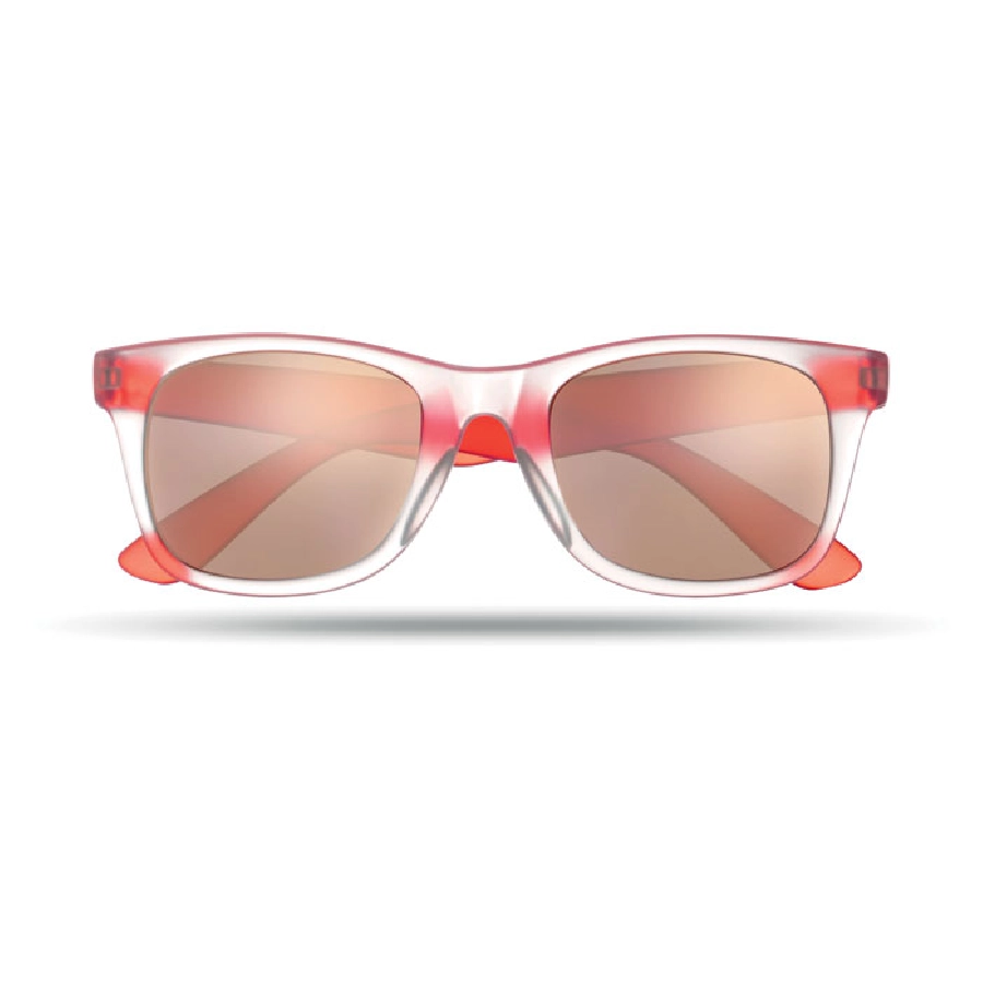  Lustrzane okulary przeciwsłon AMERICA TOUCH MO8652-05 czerwony