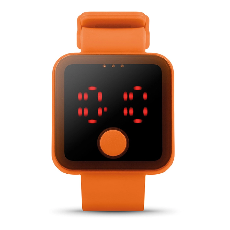 Zegarek LED REDTIME MO8653-10 pomarańczowy