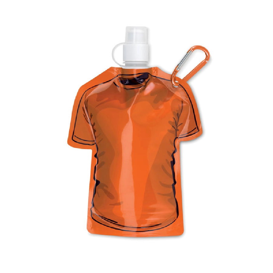 Butelka T-shirt SAMY MO8663-10 pomarańczowy