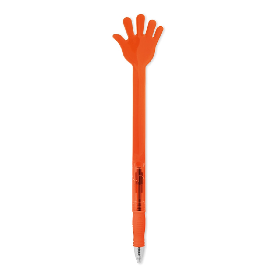 Duży gługopis dłoń GIANT MO8703-10 pomarańczowy