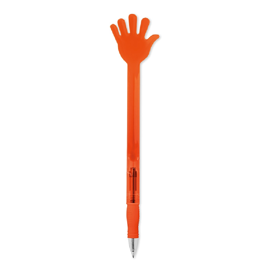 Duży gługopis dłoń GIANT MO8703-10 pomarańczowy