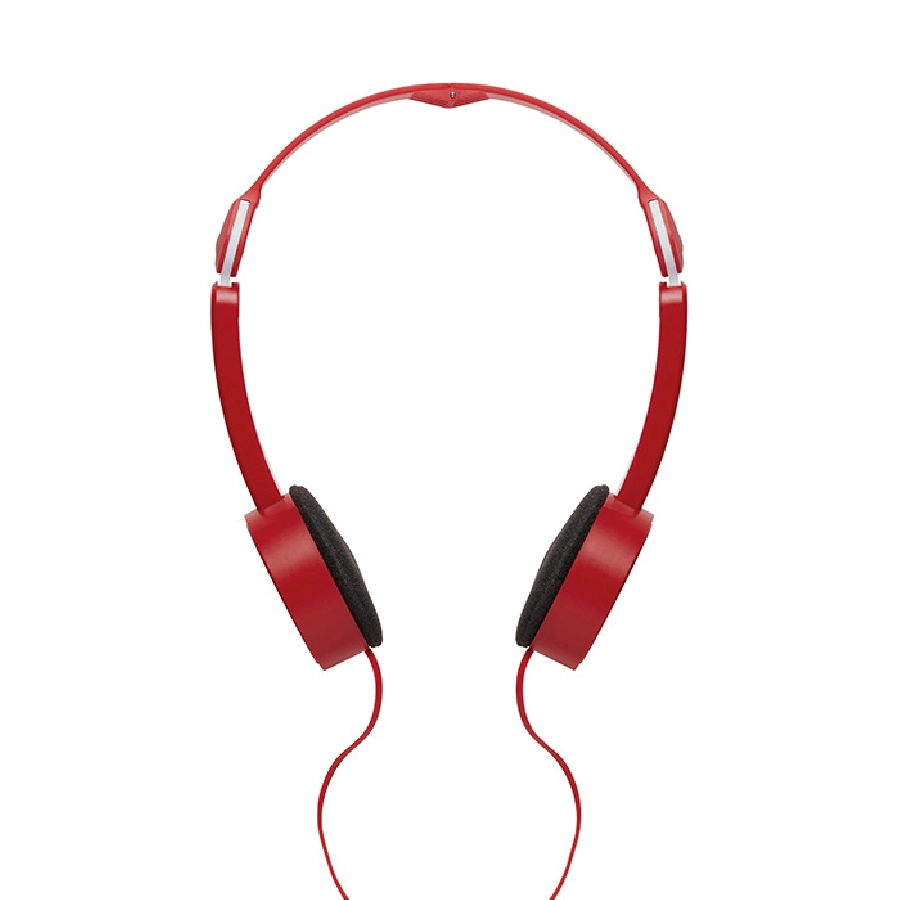 Słuchawki składane w etui VIBES MO8732-05 czerwony