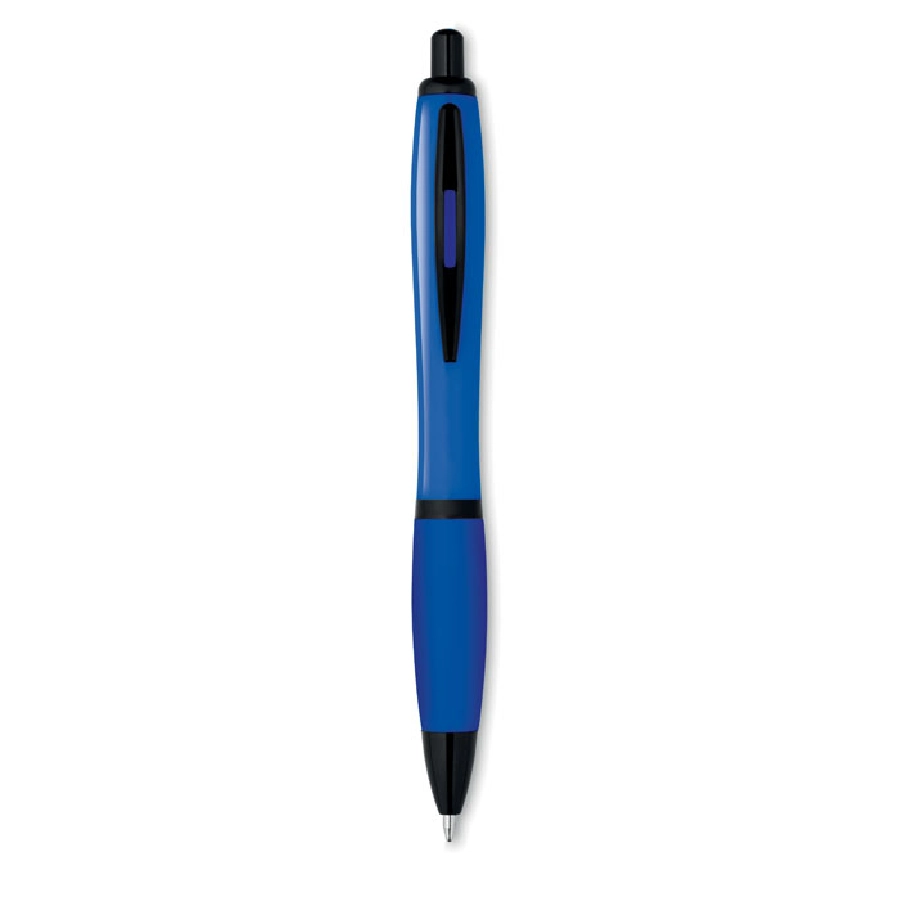 Kolorowy długopis z czarnym wy RIOSOFT MO8748-37 granatowy