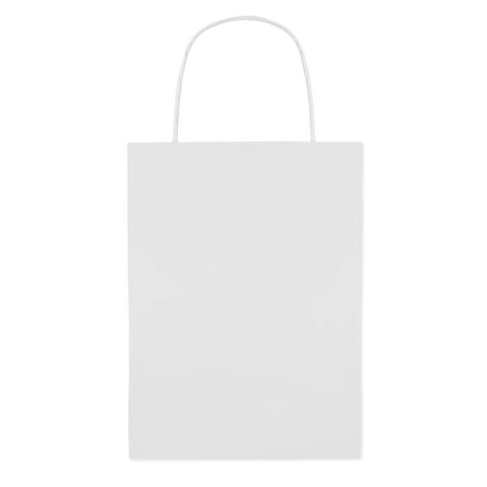 Paprierowa torebka mał 150 gr PAPER SMALL MO8807-06 biały