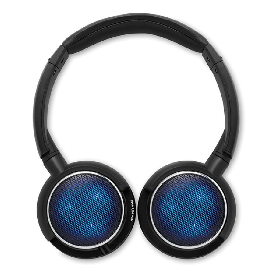 Słuchawki bezprzewodowe z LED SPARKLES MO8835-03 czarny