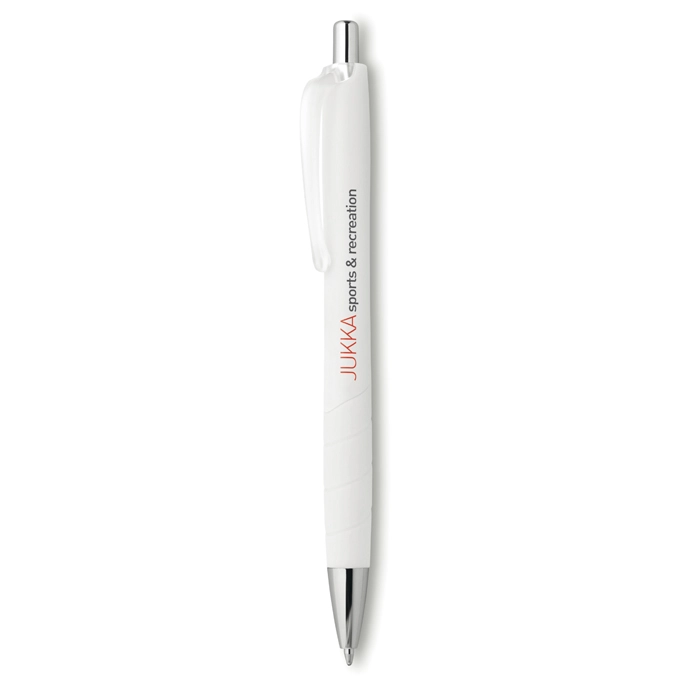 Długopis wciskany LAUSANNE MO8896-06 biały