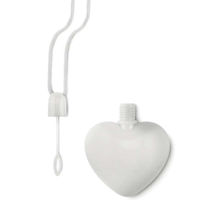 Bańki w kształcie serca SOPLA HEART MO8926-06 biały