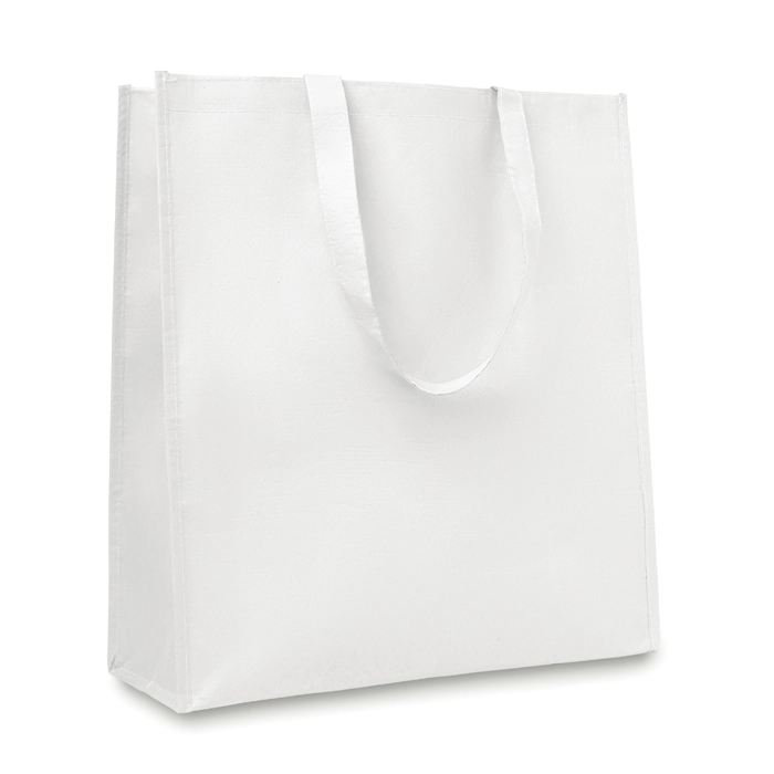 Pionowa torba na zakupy VERTICAL WOVEN MO8968-06 biały