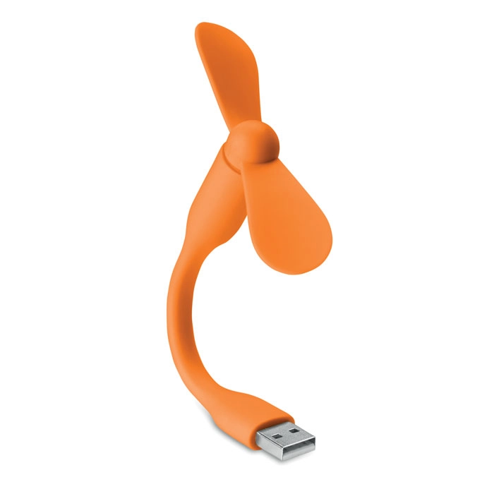 Przenośny wentylator USB TATSUMAKI MO9063-10 pomarańczowy