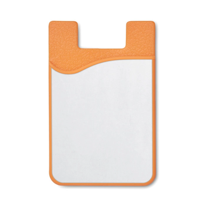 Silikonowe etui na karty SUBLICARD MO9073-10 pomarańczowy