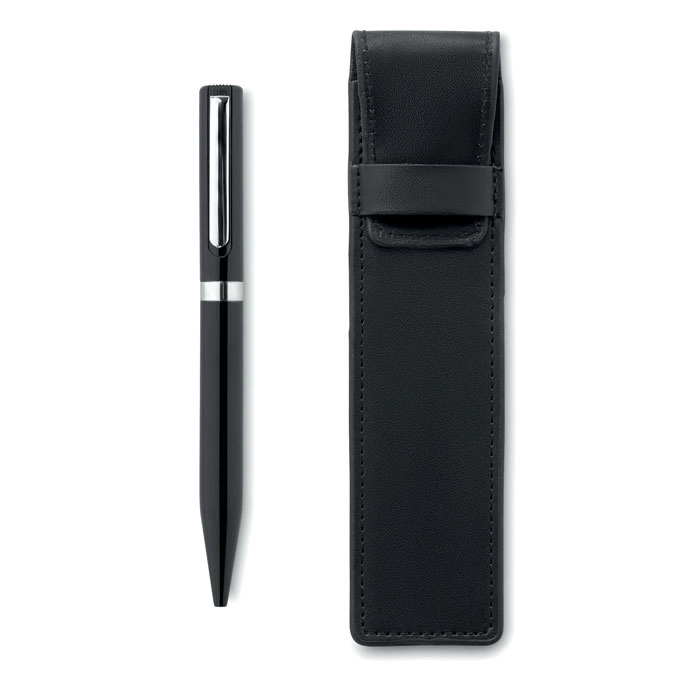 Metalowy długopis z etui COLORADO MO9098-03 czarny