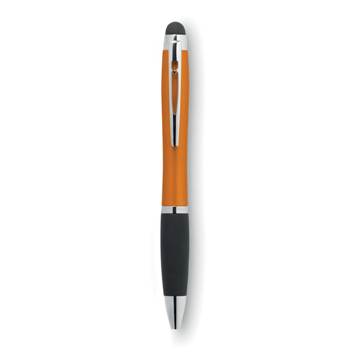 Długopis z lampką RIOLIGHT MO9142-10 pomarańczowy