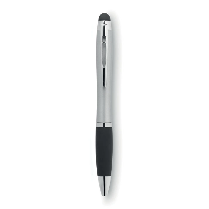 Długopis z lampką RIOLIGHT MO9142-16 srebrny
