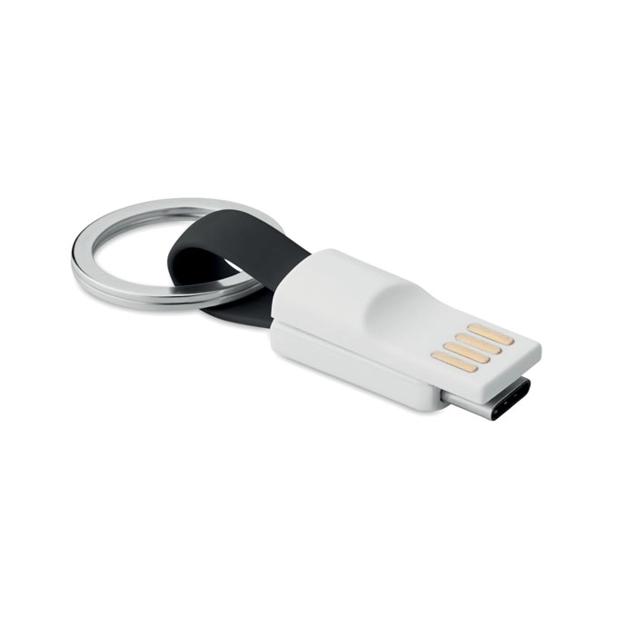 Brelok USB/USBtypC MINI C MO9171-03 czarny