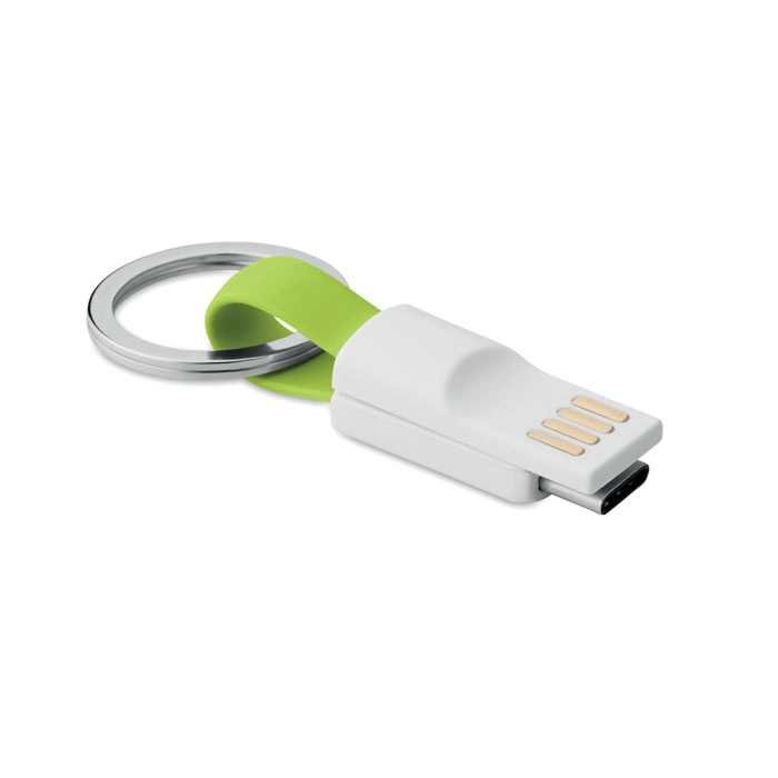 Brelok USB/USBtypC MINI C MO9171-48 limonka